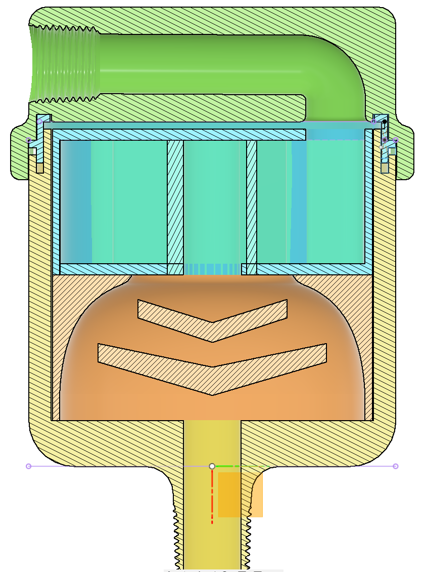Air Compressor Muffler / Silencer - Modular & Iterative Design for Customization / Optimization