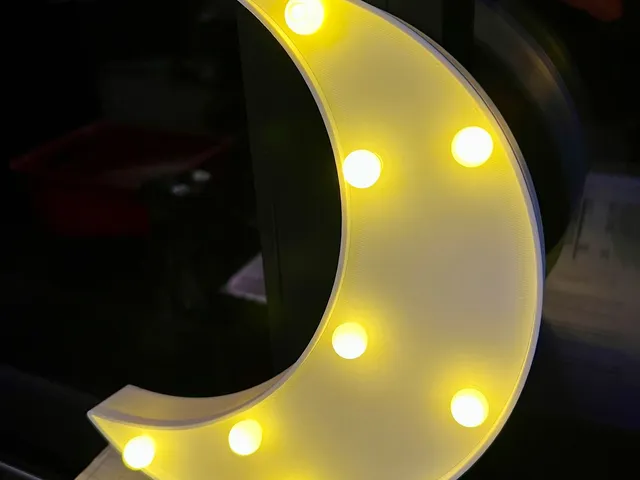 Crescent Moon Lamp/Nightlight