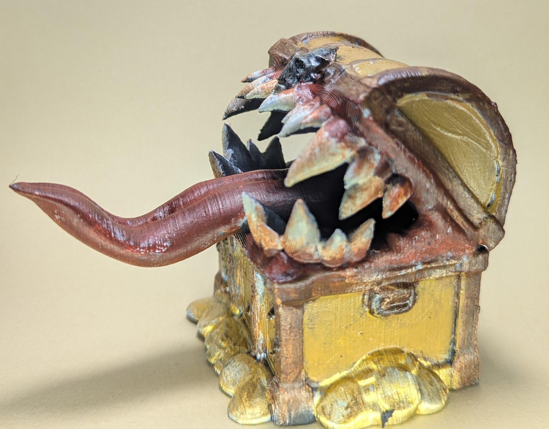 Mimic Treasure Chest (DND / TTRPG)