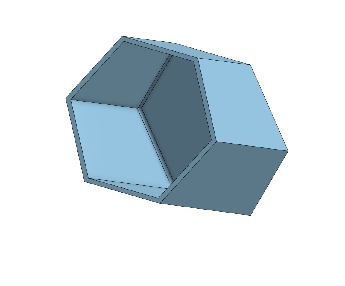Miniatura 2 do modelo 3D Multiboard - Tilable Irregular Hex Bin