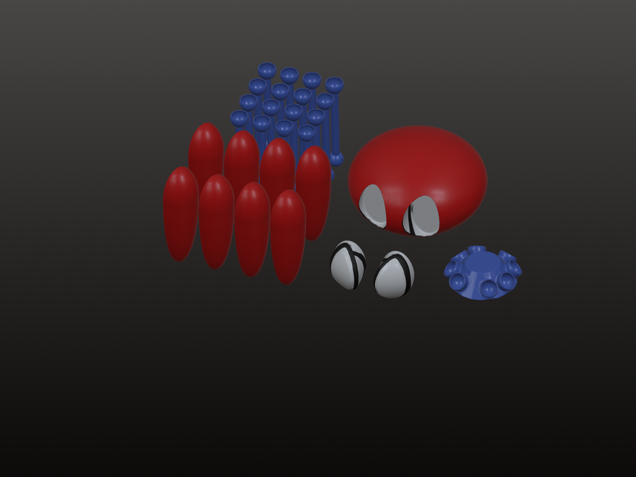 Miniatura 3 do modelo 3D Spiderbot V1