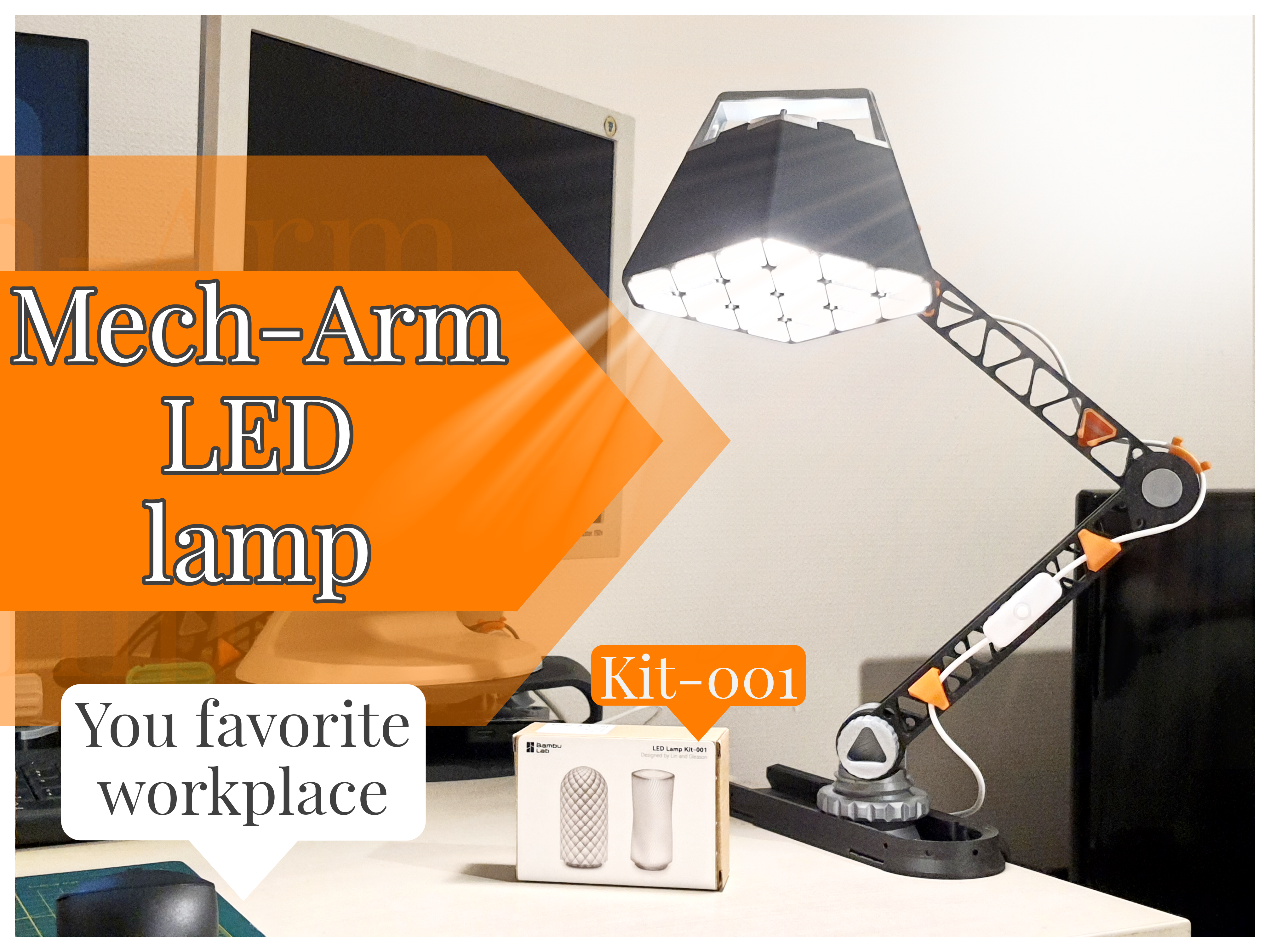 Mech Arm LED lamp