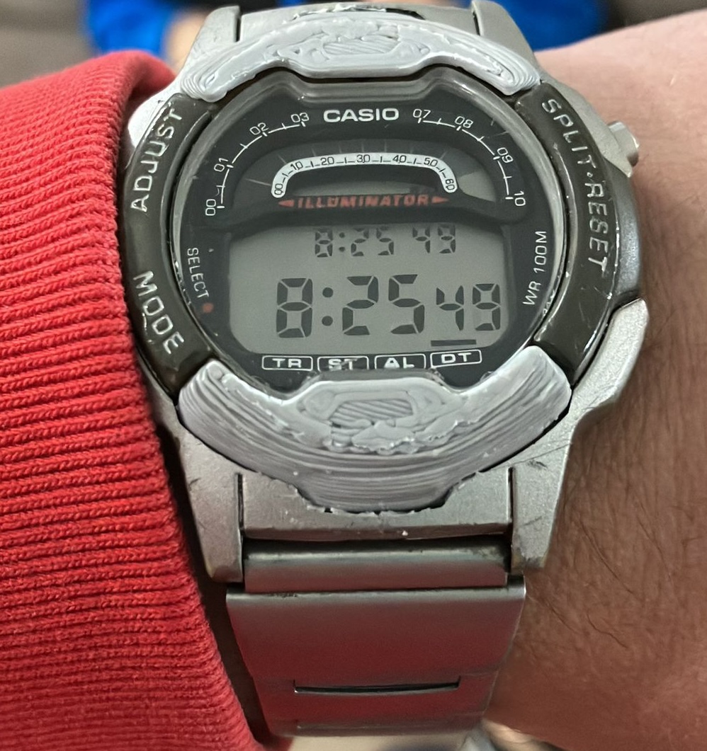 Top pusher Casio w-729h