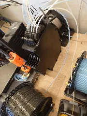 PTFE tube holder for Prusament spool holder