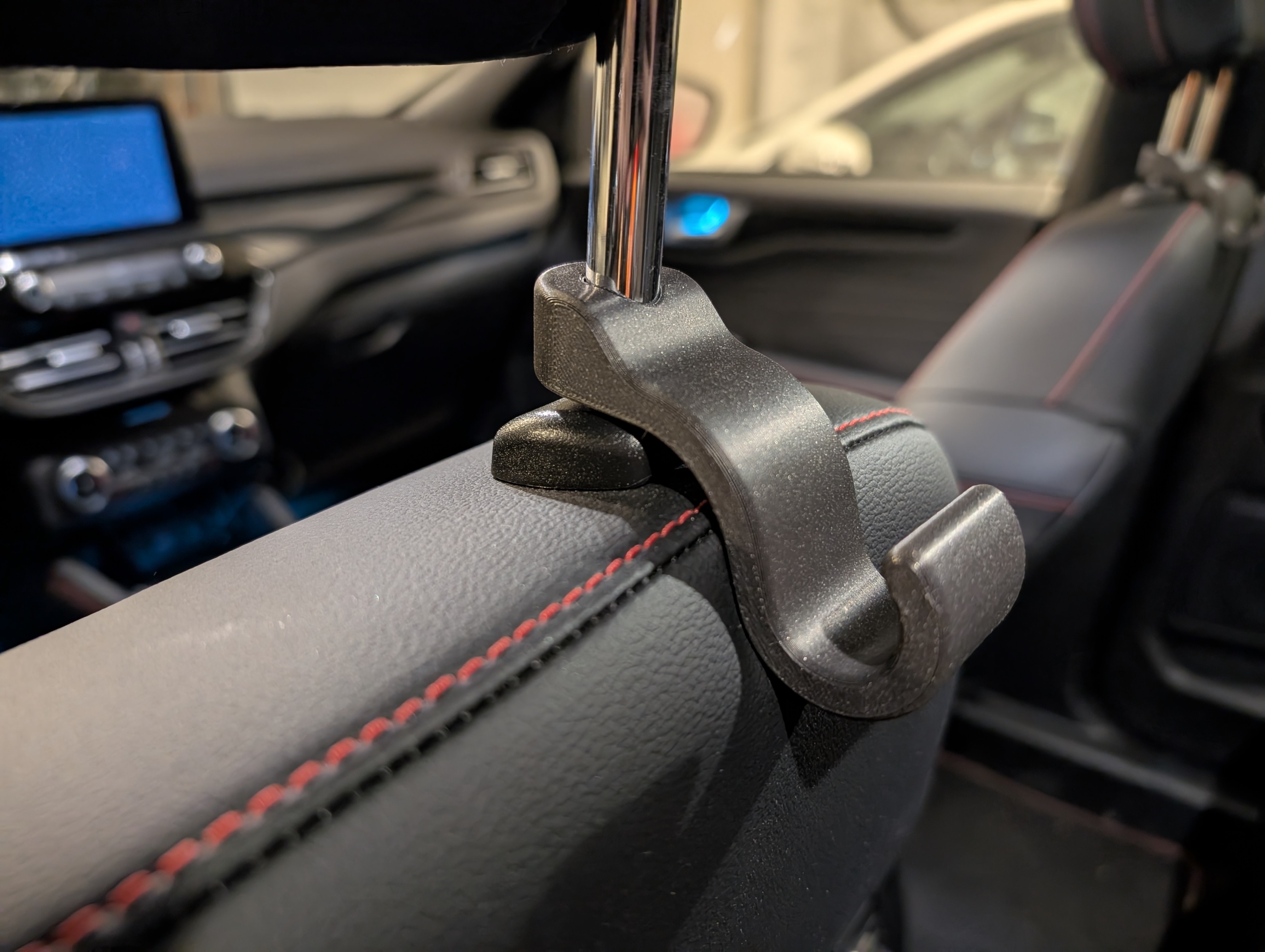 Front seat hook for Ford Kuga
