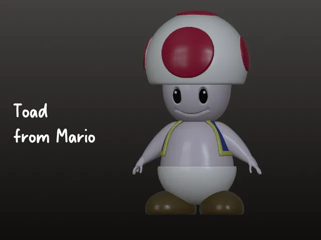 Toad from Mario's Universe