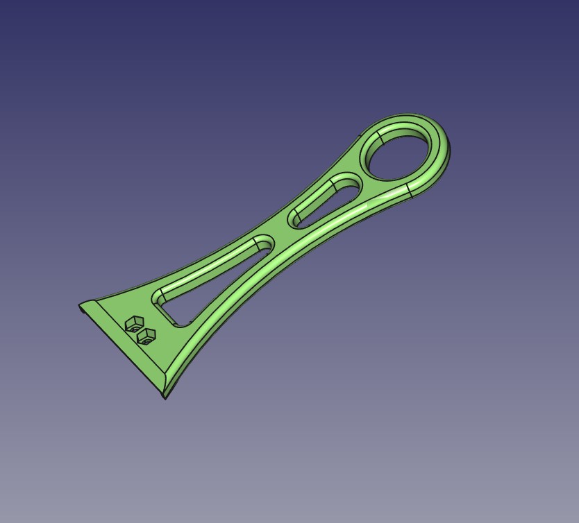 Scraper with replaceable blades — thumbnail 6