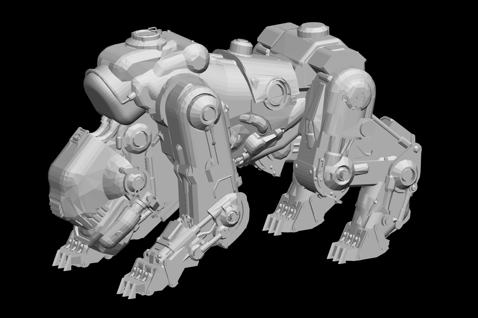 robot dog / Panzerhund (Wolfenstein)