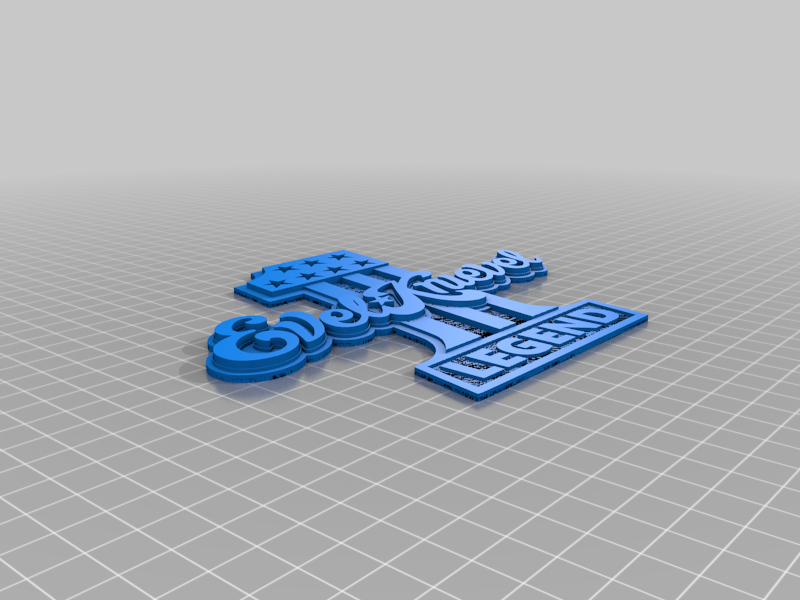 Evel Knievel 3D Logo By SuperheroDIY Download Free STL Model 