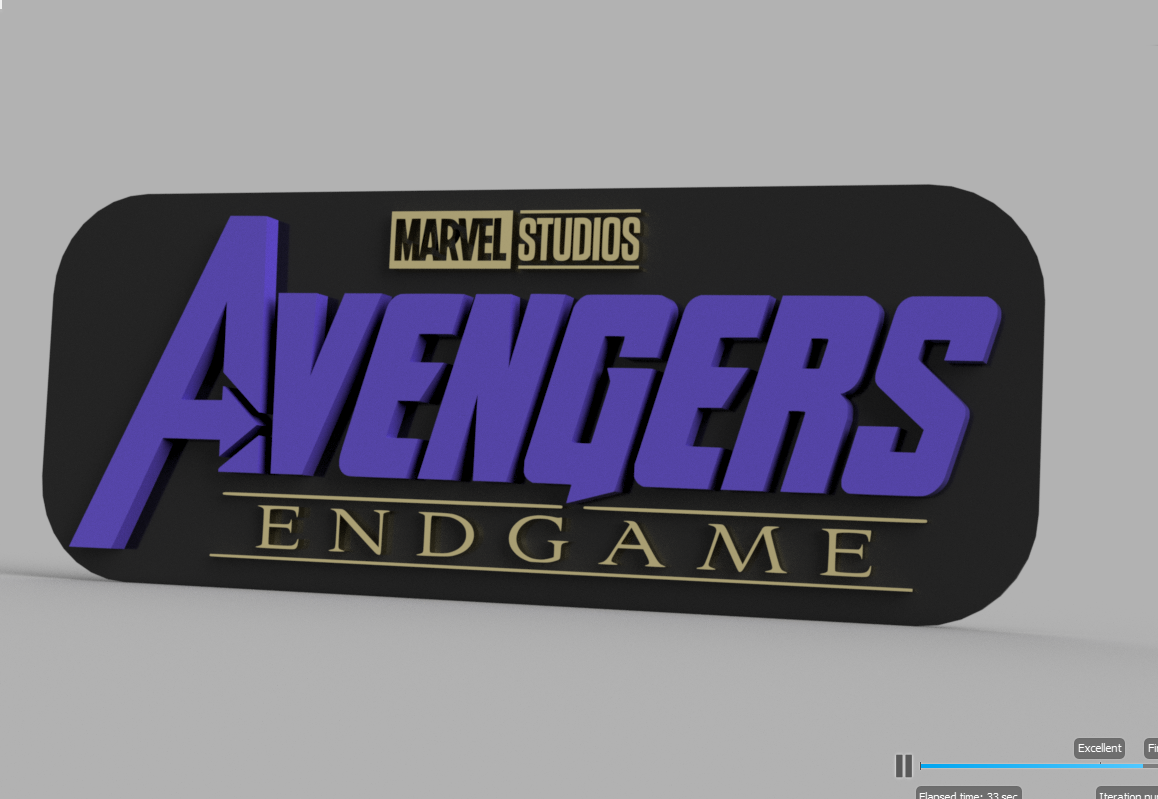 Avengers Endgame logo