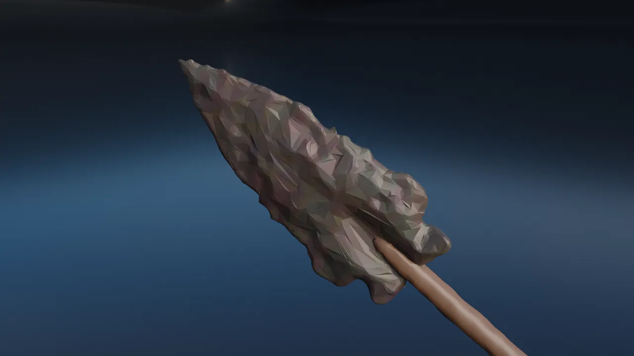 prehistoric spear