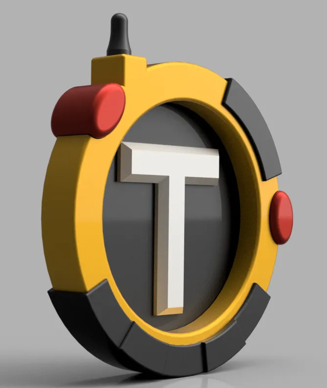 Teen Titans 3D Printed Communicator Cosplay Anime Video Game 