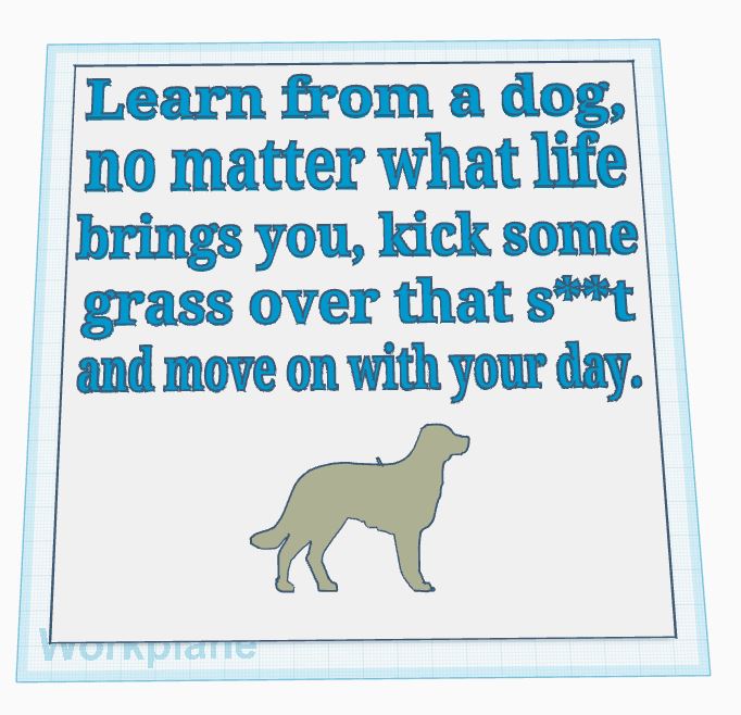 Dog Sign