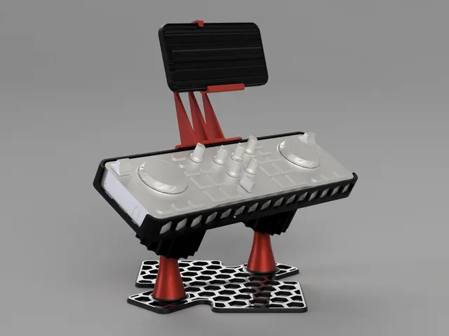 Hercules DJControl Mix stand on ball joints