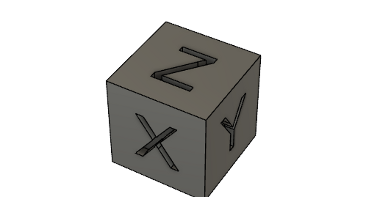 Calibration Cube by ItsMaxify Download free STL model
