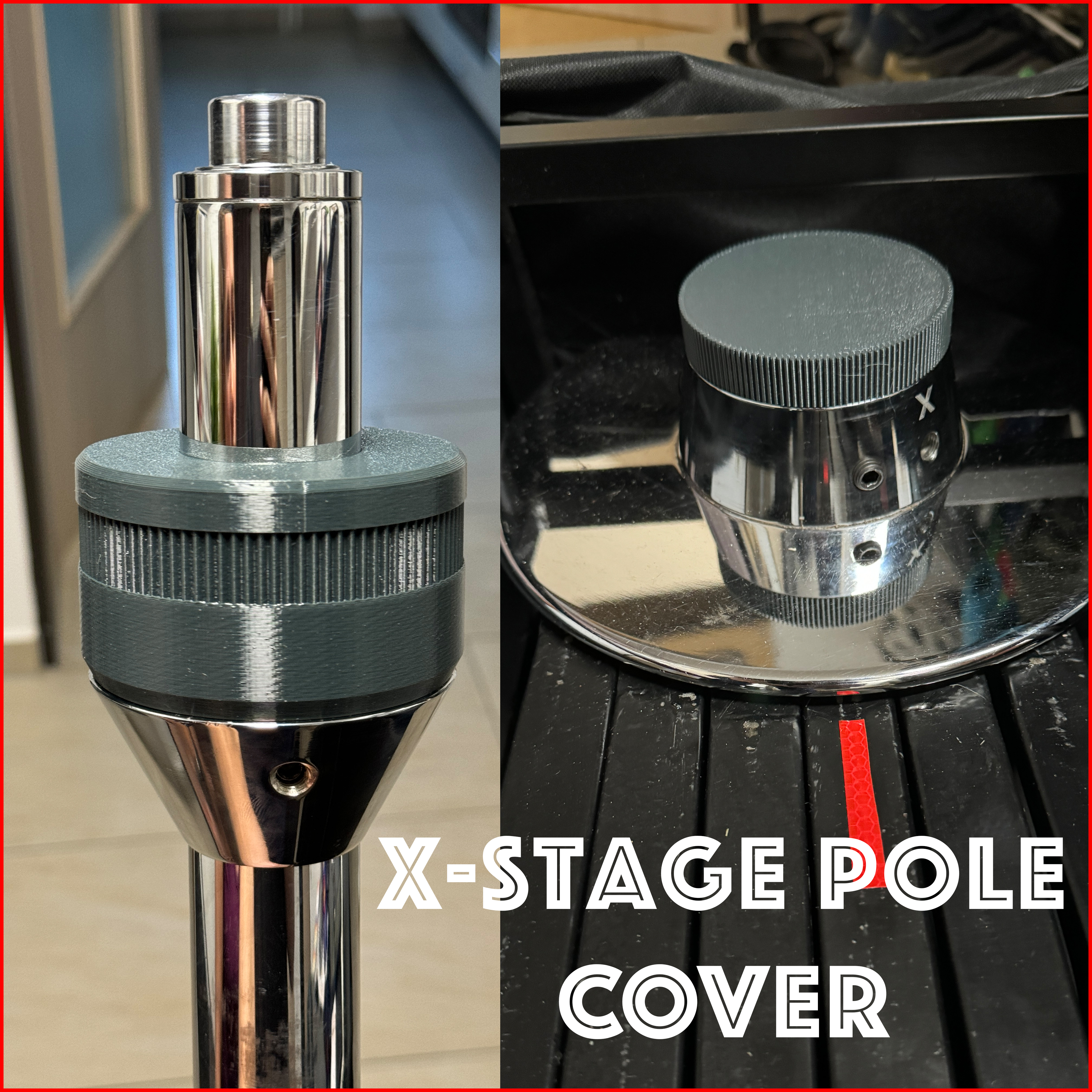 Cover for X-Stage Poledancing Platform (Base and Pole)