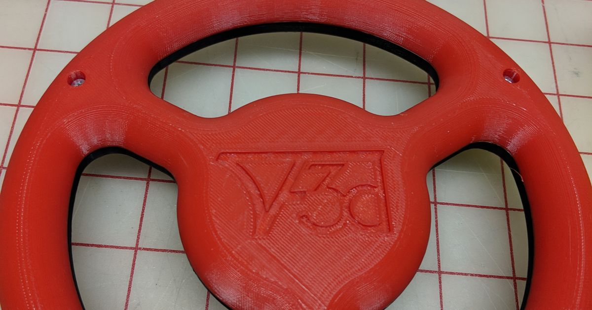 Arcade Spinner Steering Wheel Attachement by Coyoteran Download free