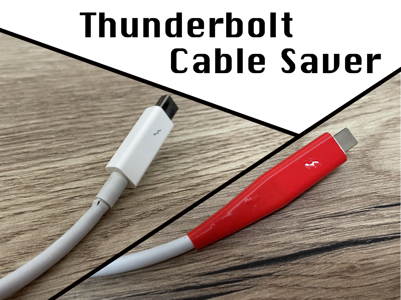 Thunderbolt / Displayport Cable Saver