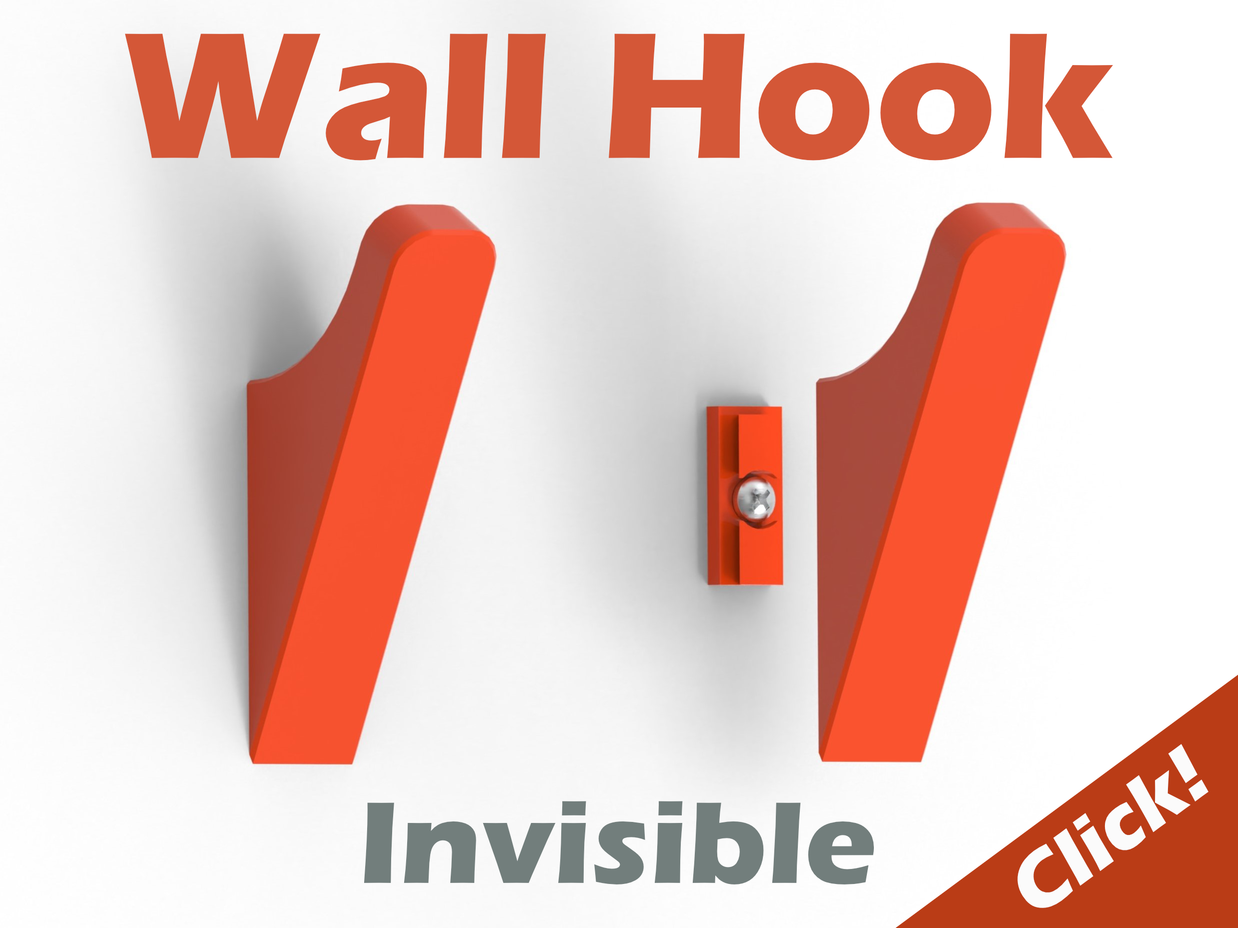 Invisible Wall Hook
