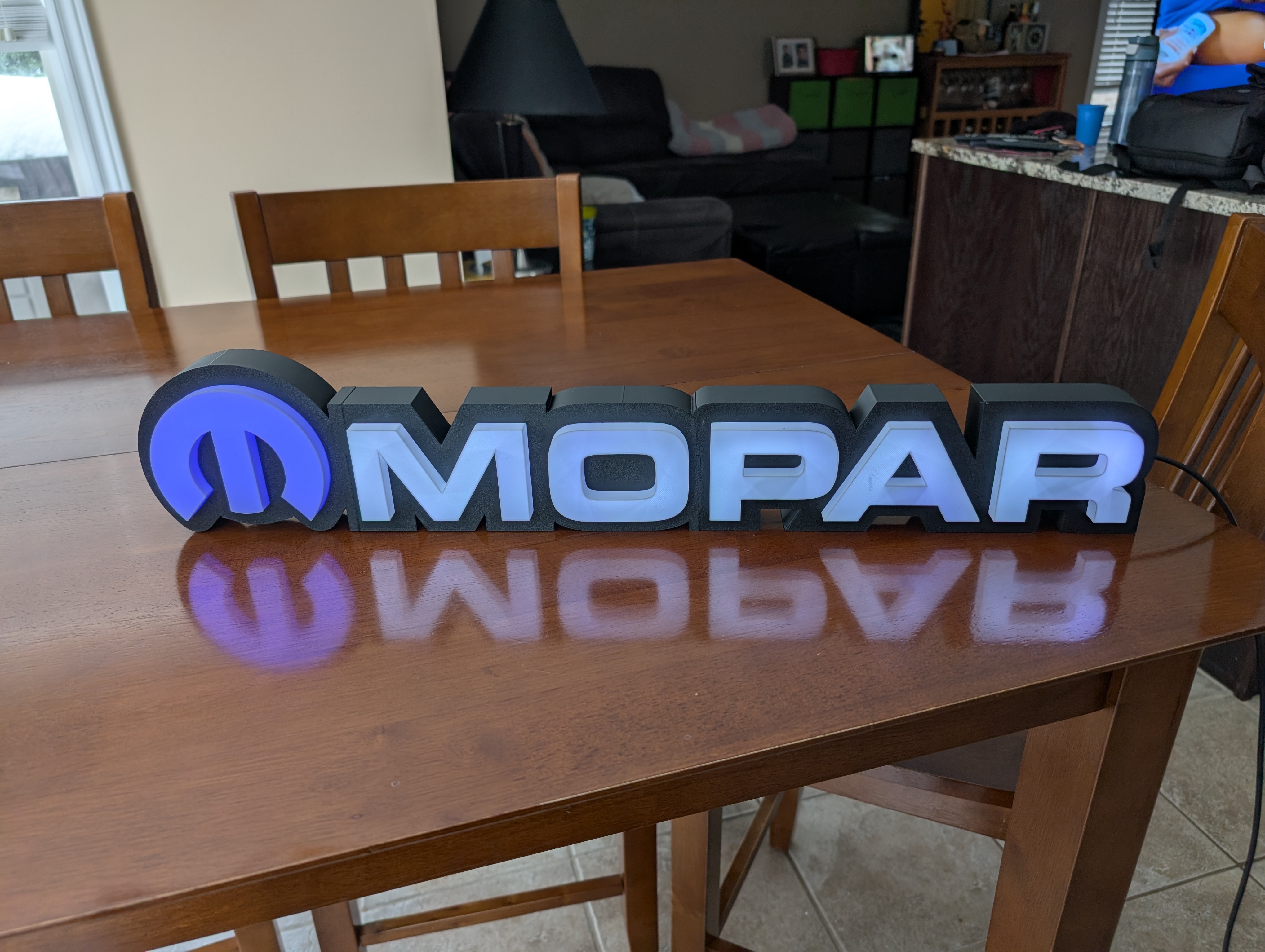 LED Mopar Sign — miniatura 4