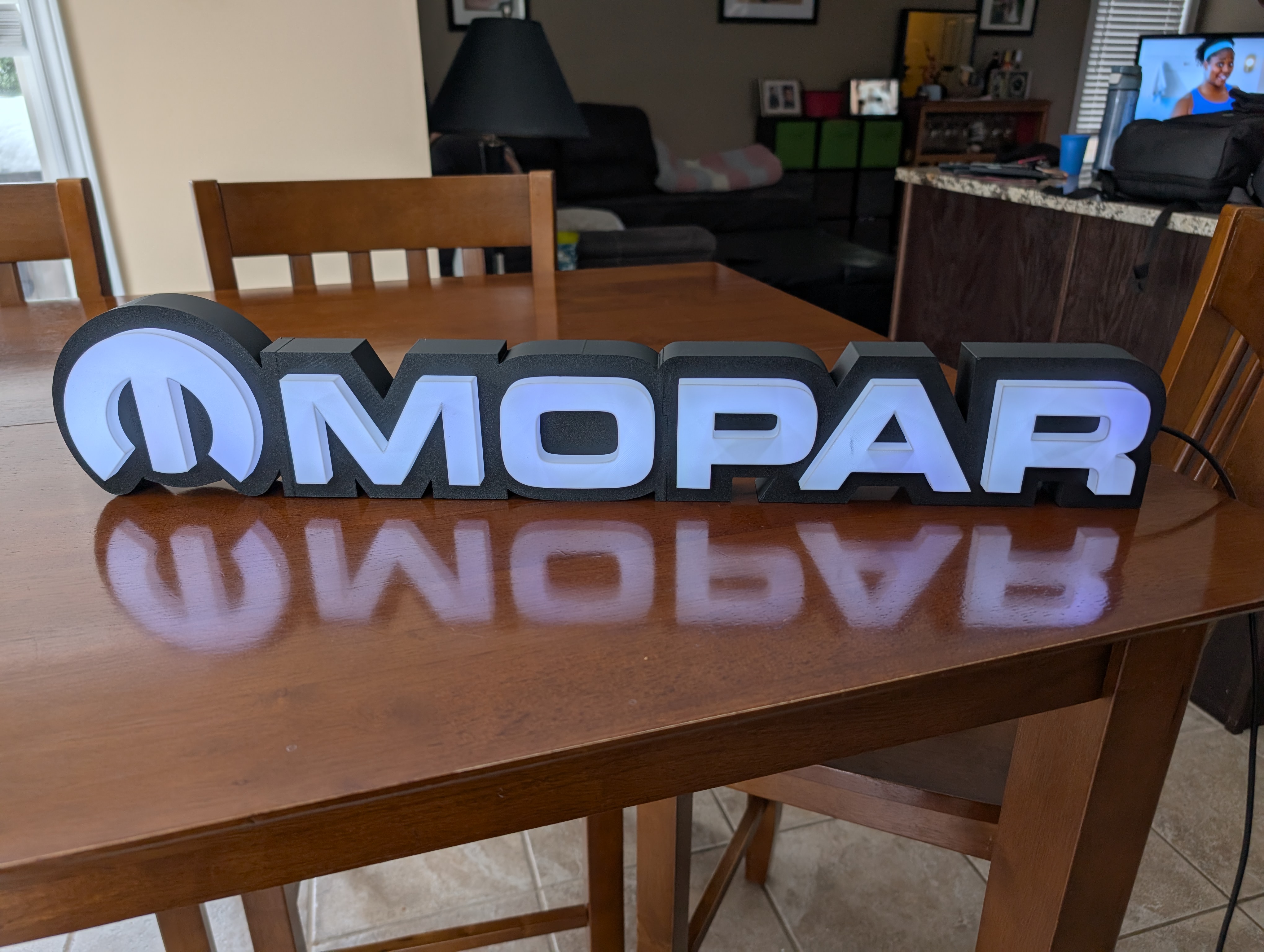 LED Mopar Sign — miniatura 3