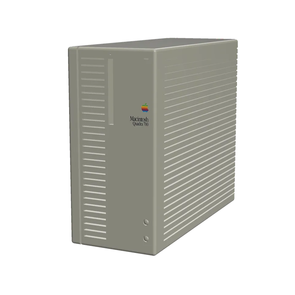 Mini Macintosh Quadra 700 Raspberry Pi case by kurthu | Download