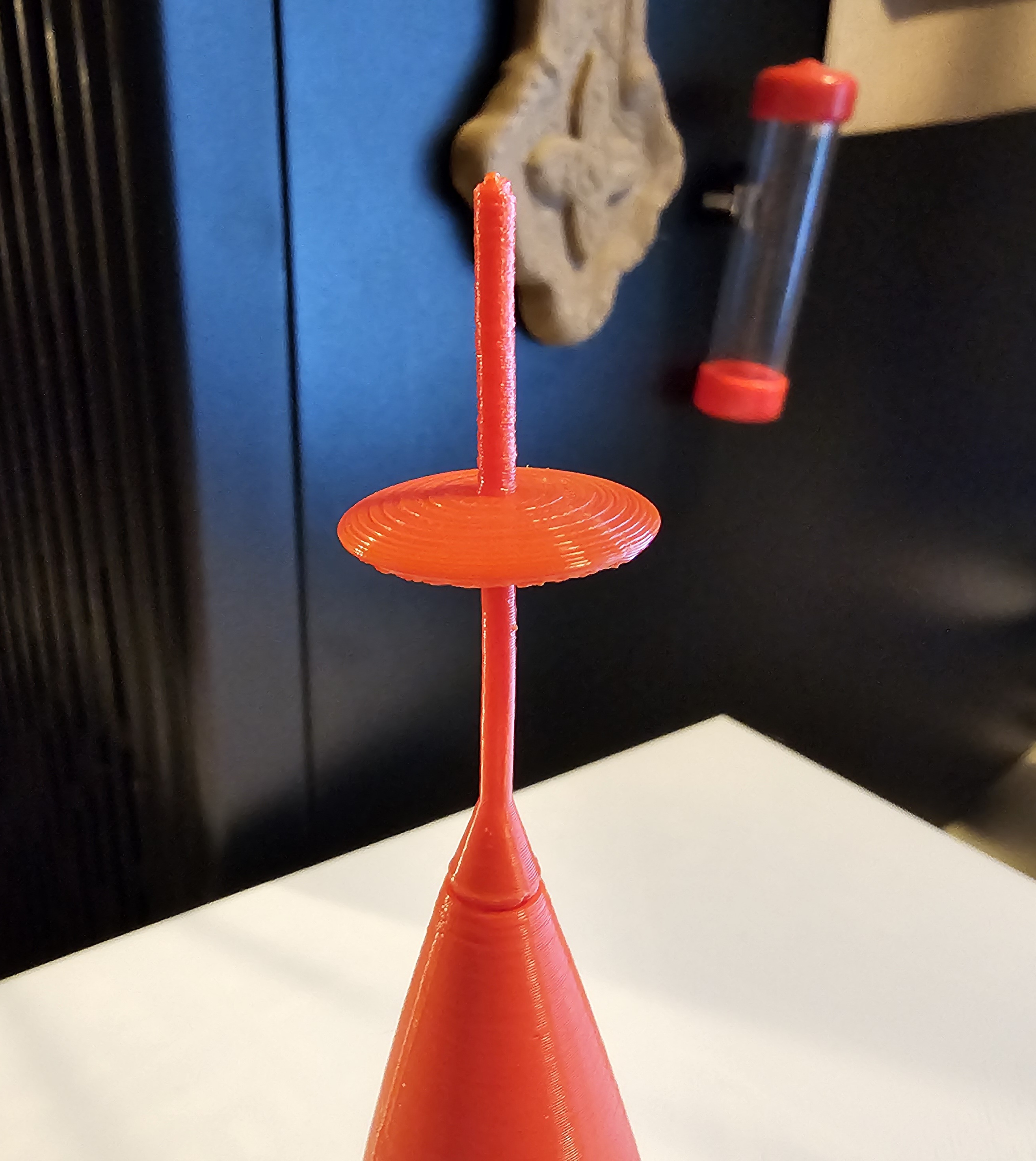 Tintin rocket antenna - original - High and low disk — miniatura 2