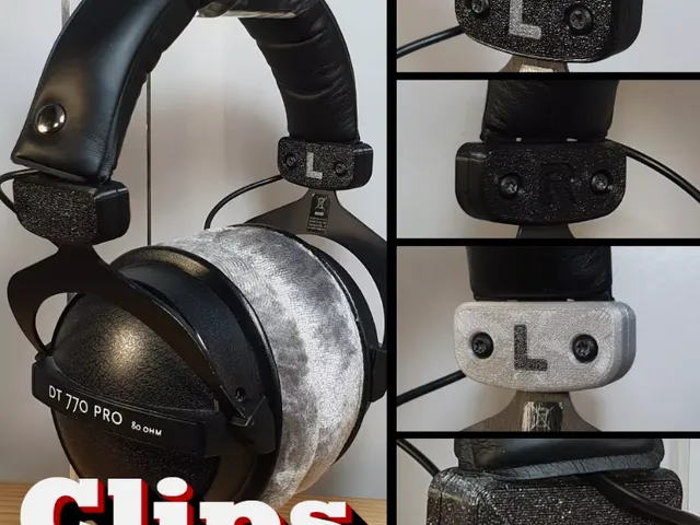 Beyerdynamic DT 770/880/990 Sliders/Clips Replacement