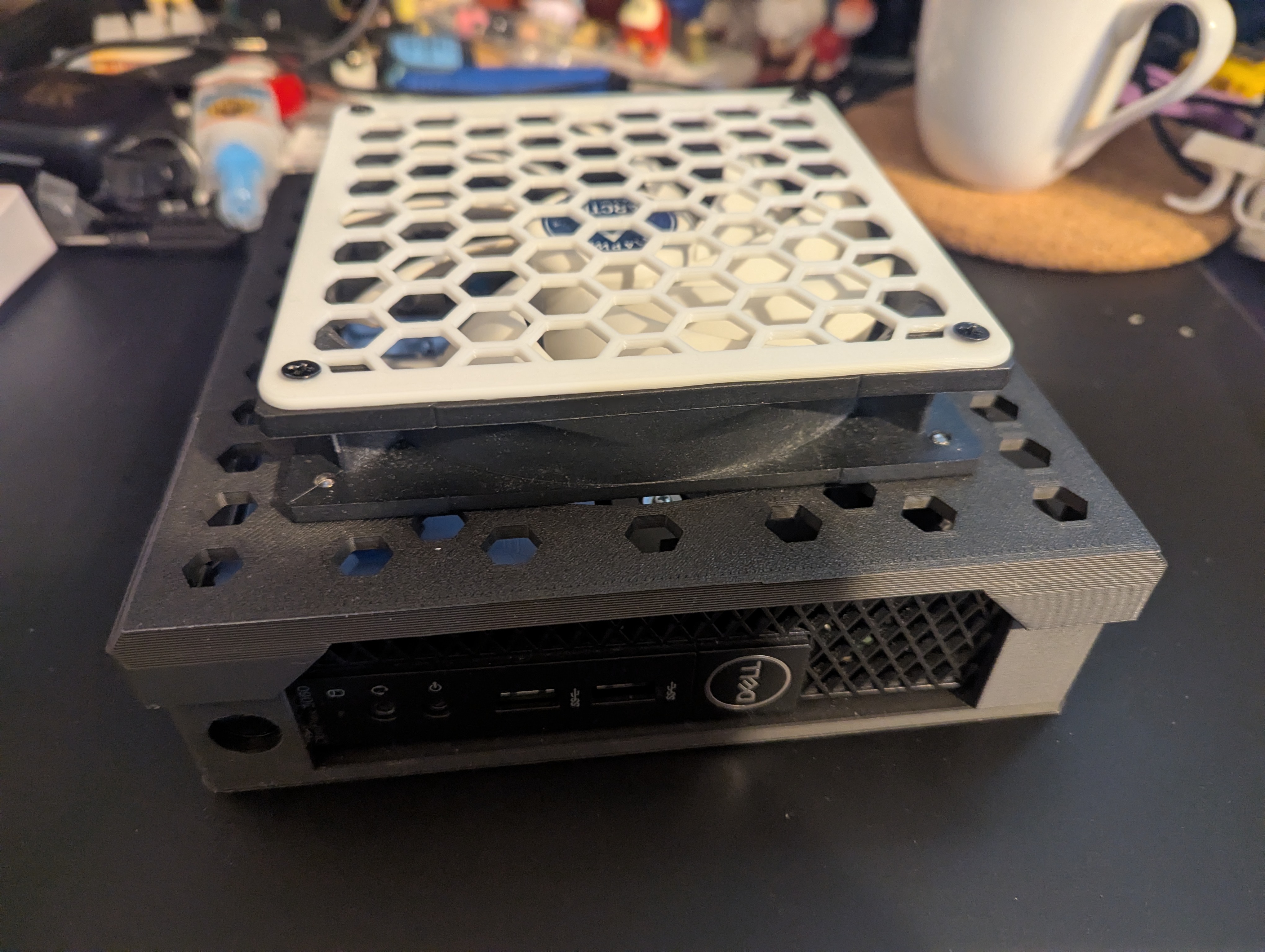 Dell Optiplex Micro 140mm Fan Case