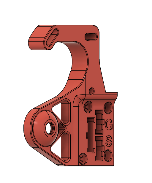 ERCF v1.1 motor arm 6pin microfit remix