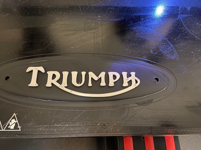 Triumph nameplate — miniatura 2