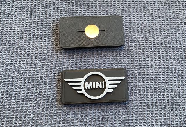 Mini Cooper Logo Refrigerator Magnet