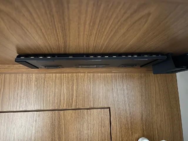 Under desk keyboard holder