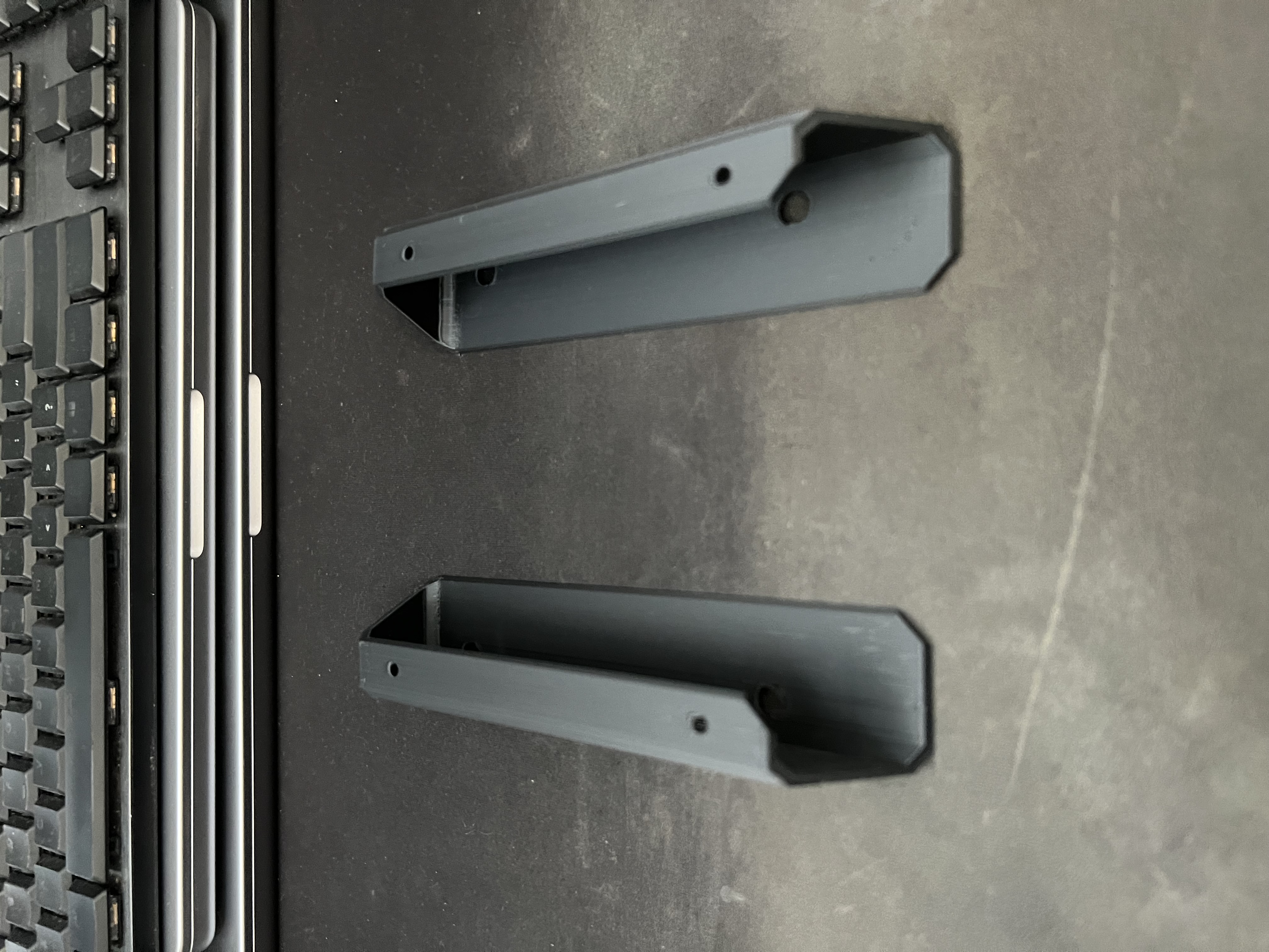 Under desk keyboard holder — miniatura 2