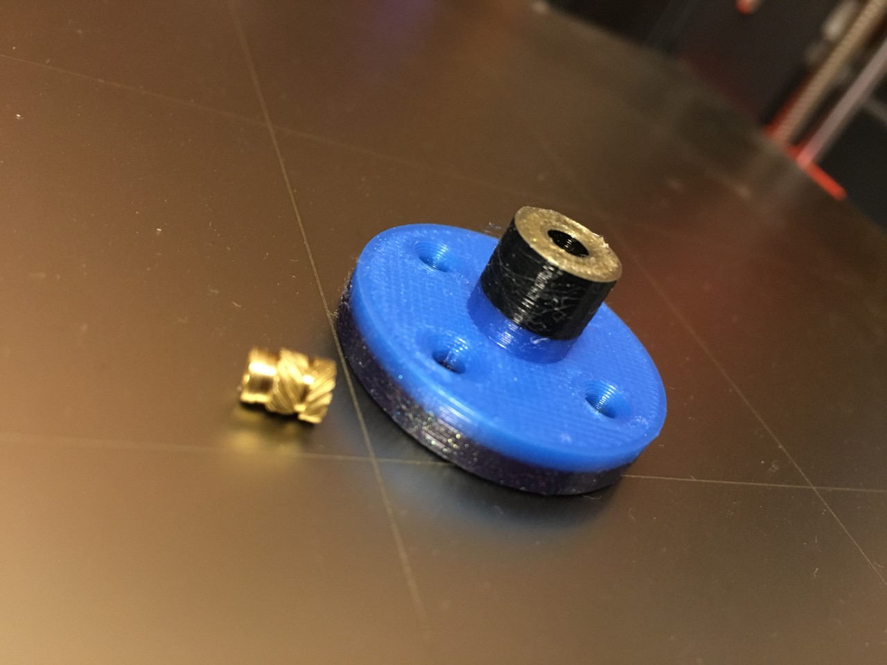 Screw down PCB - Standoff (m3 Heat-Insert)