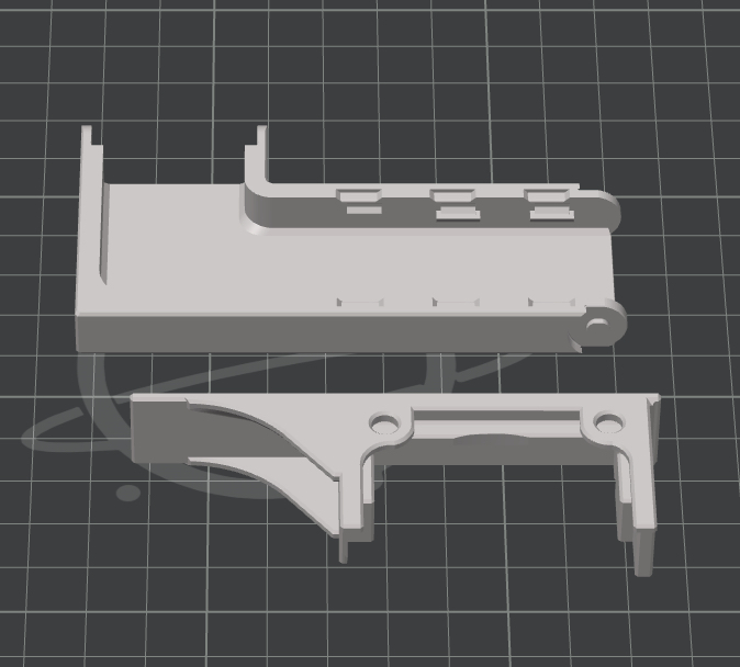 Z bracket mount for z rails system