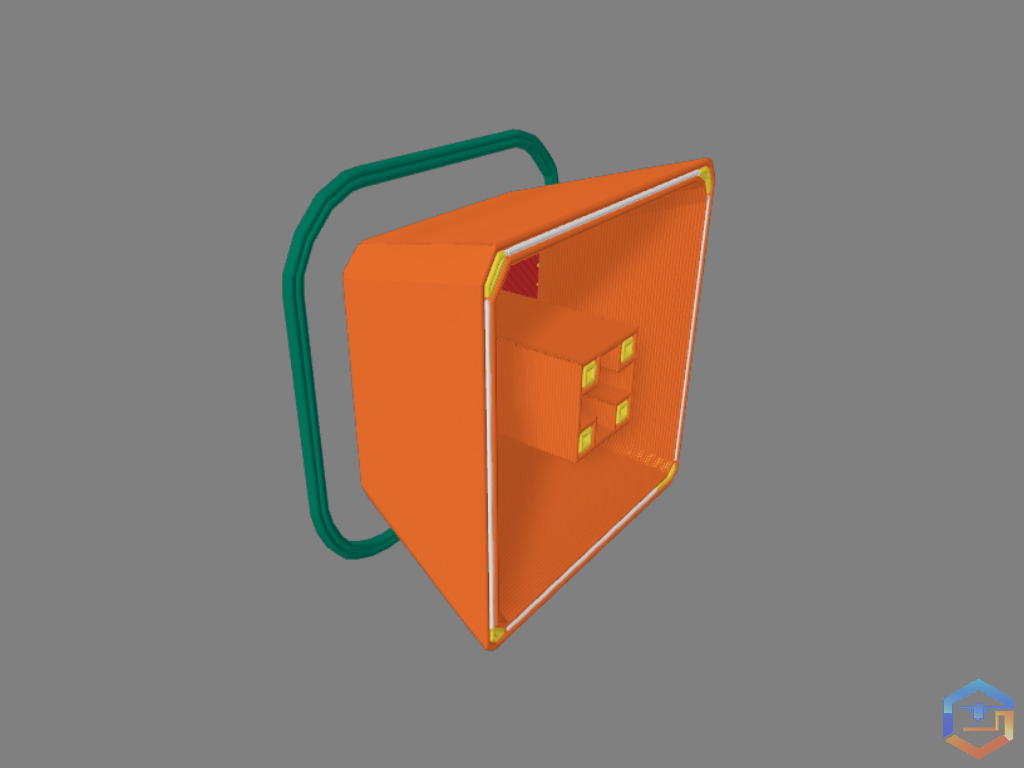 Miniatura 2 do modelo 3D Simple Cherry MX Keycap