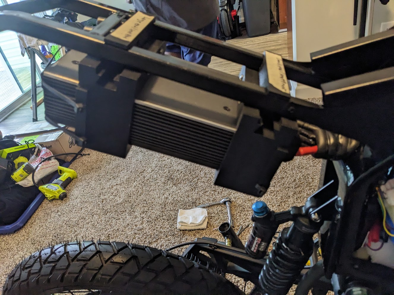 Sabvoton Controller Seat Mount Stealth Bomber Frame