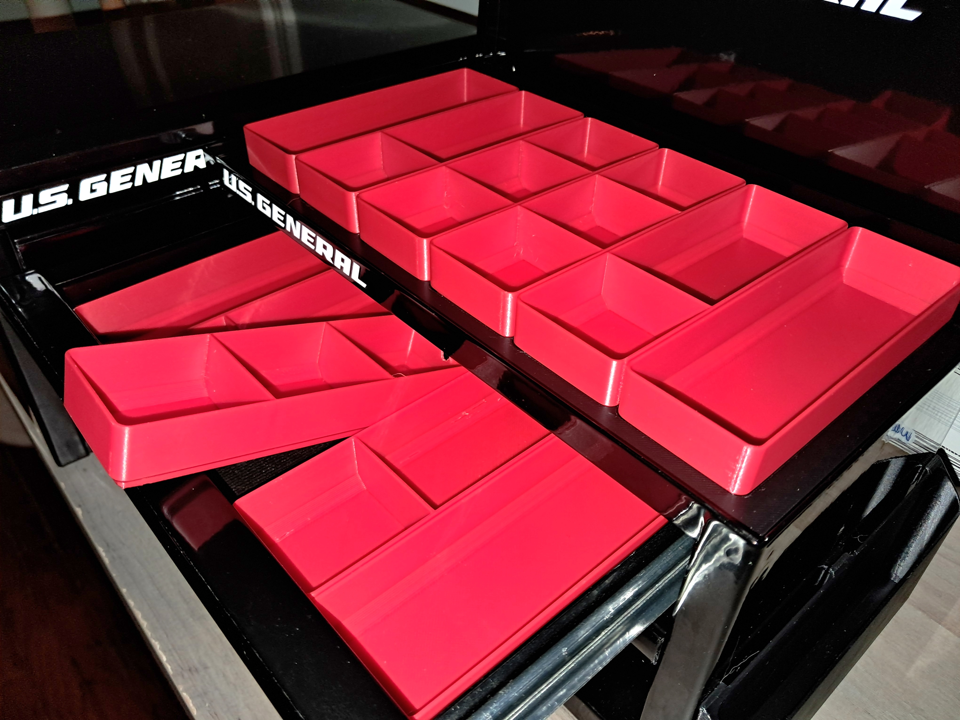 Optimized Storage for Harbor Freight US General Mini Toolbox