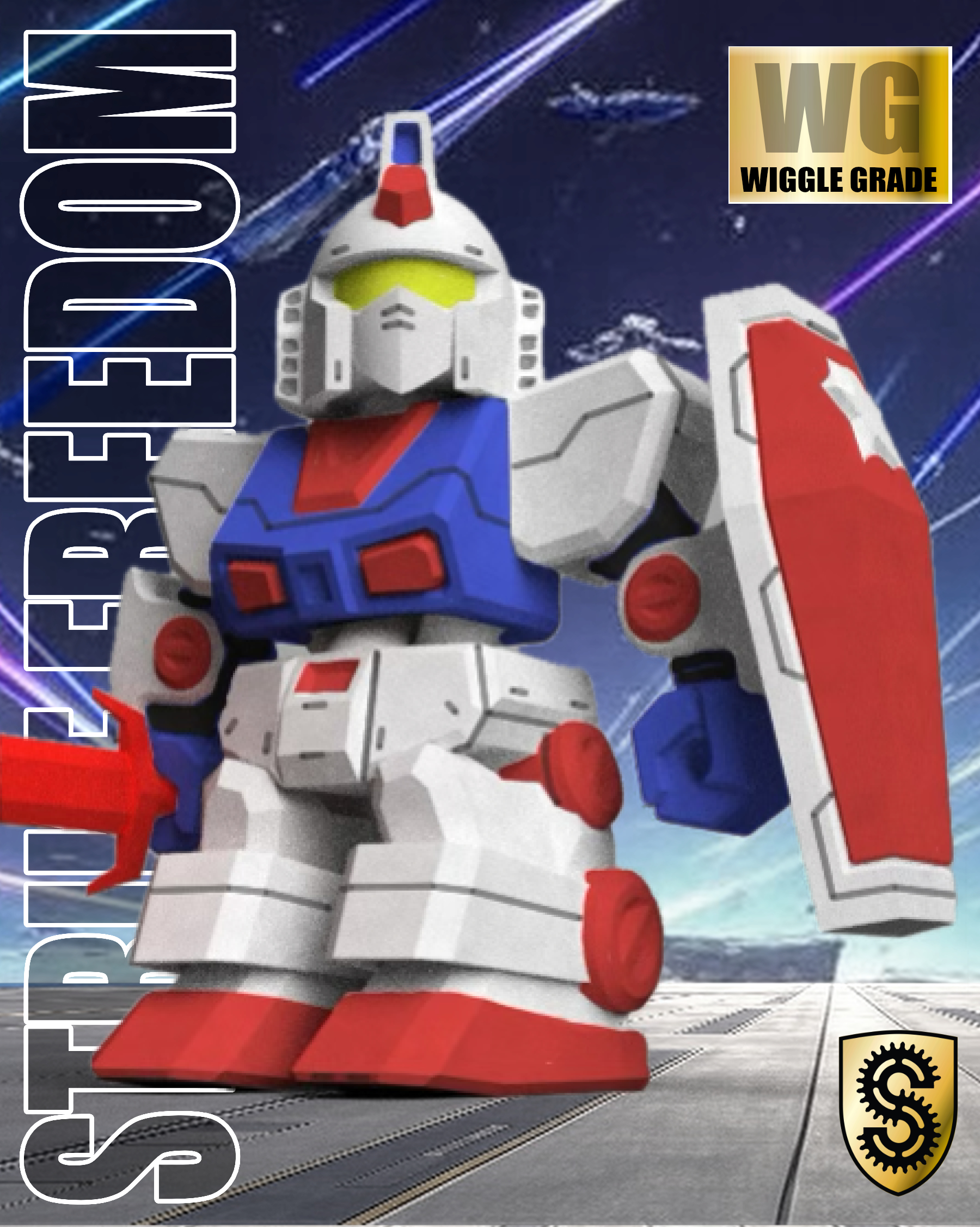 Strike Freedom Mech Wiggle Grade