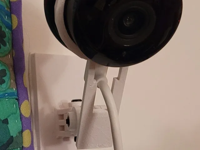 Yi/Kami Camera Keyhole Mount (command strips)