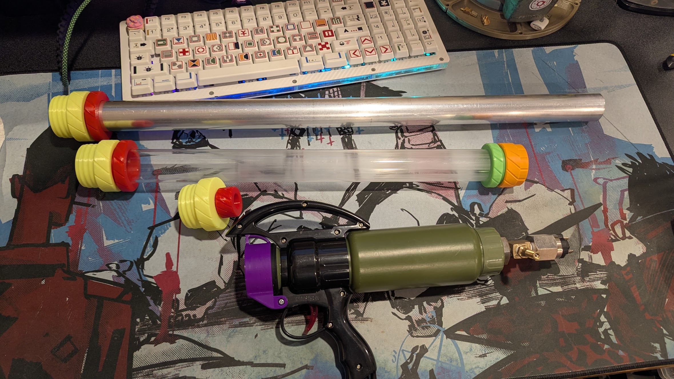 Marshmallow Blaster Modular Breech - 33mm MegaXL Barrel — thumbnail 2