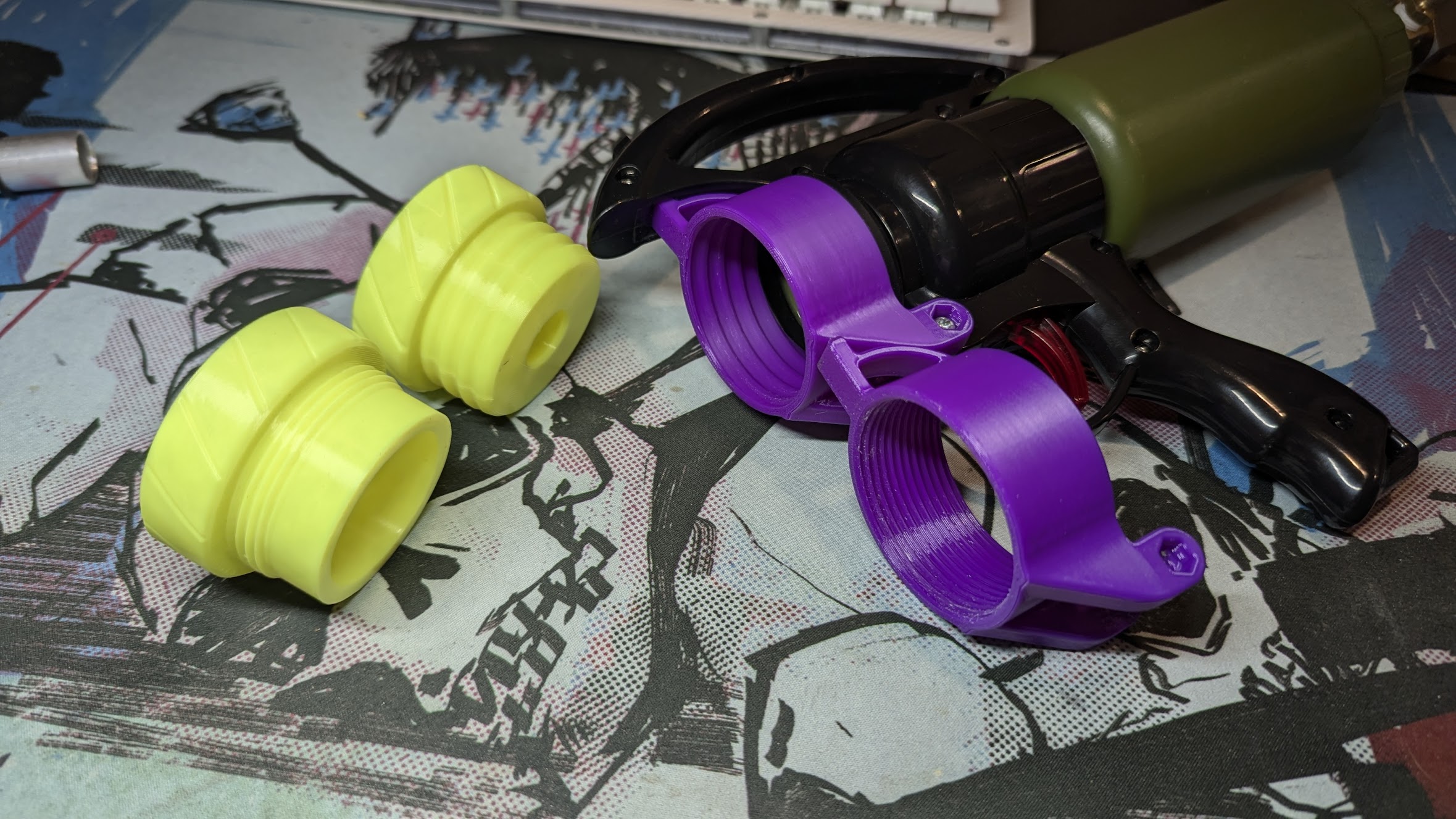 Marshmallow Blaster Modular Breech - 33mm MegaXL Barrel — thumbnail 3