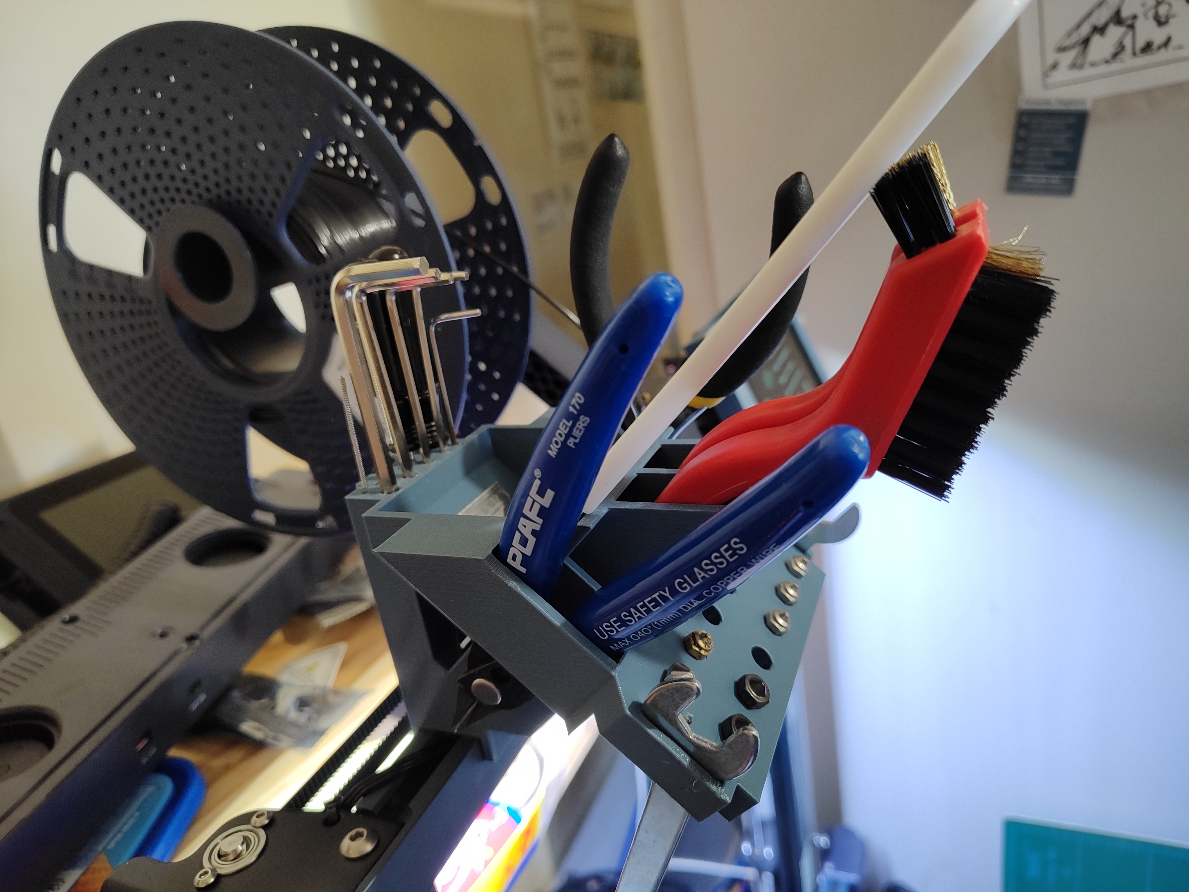 Tool holder suit Neptune 4 and other printers with a top 2020 rail