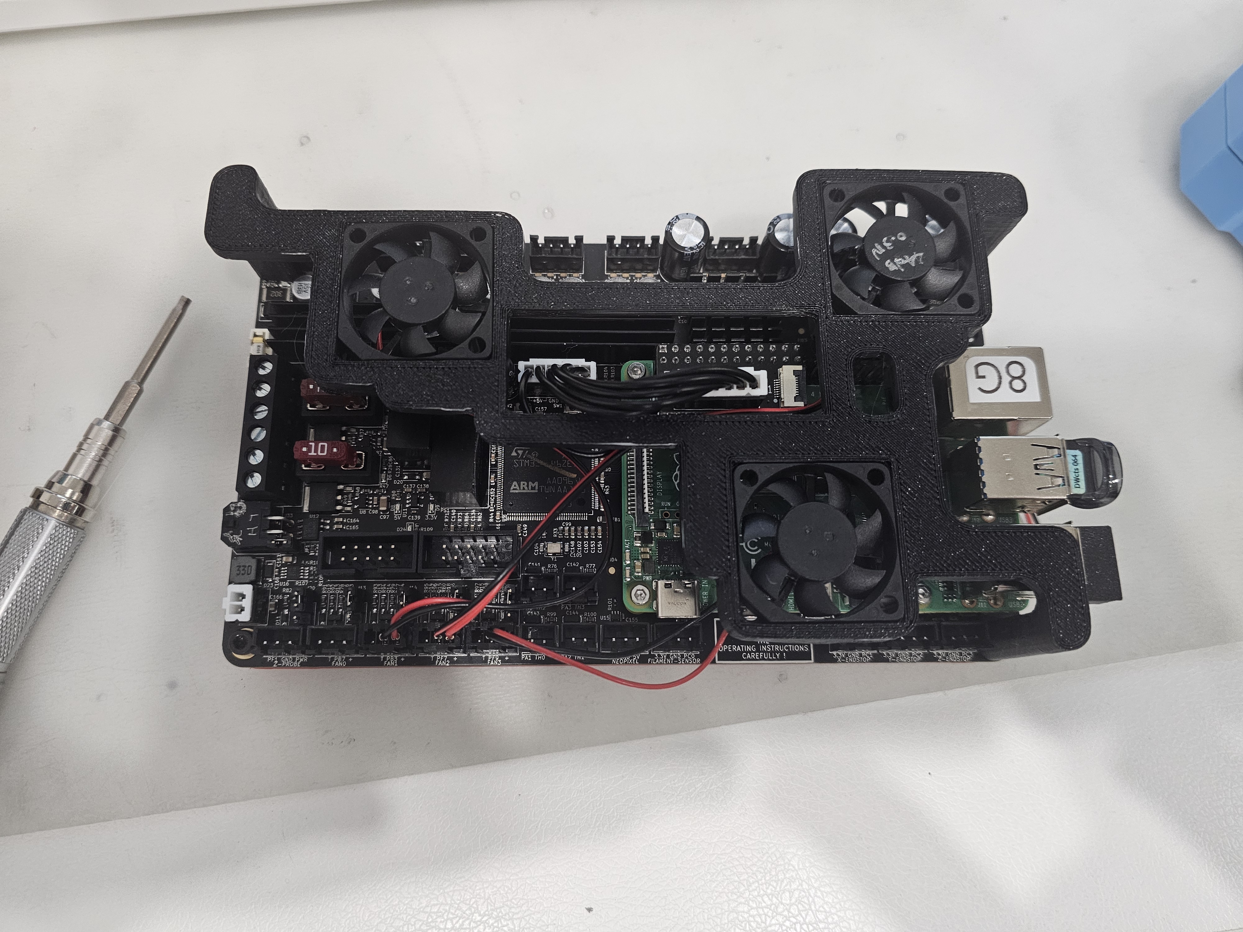 LDO Leviathan dinrail mount and 3010 fanmount