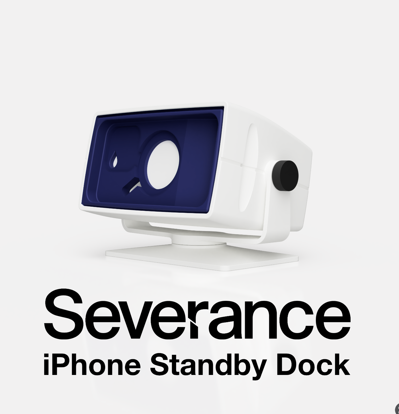 Updated - Severance iPhone Standby Dock