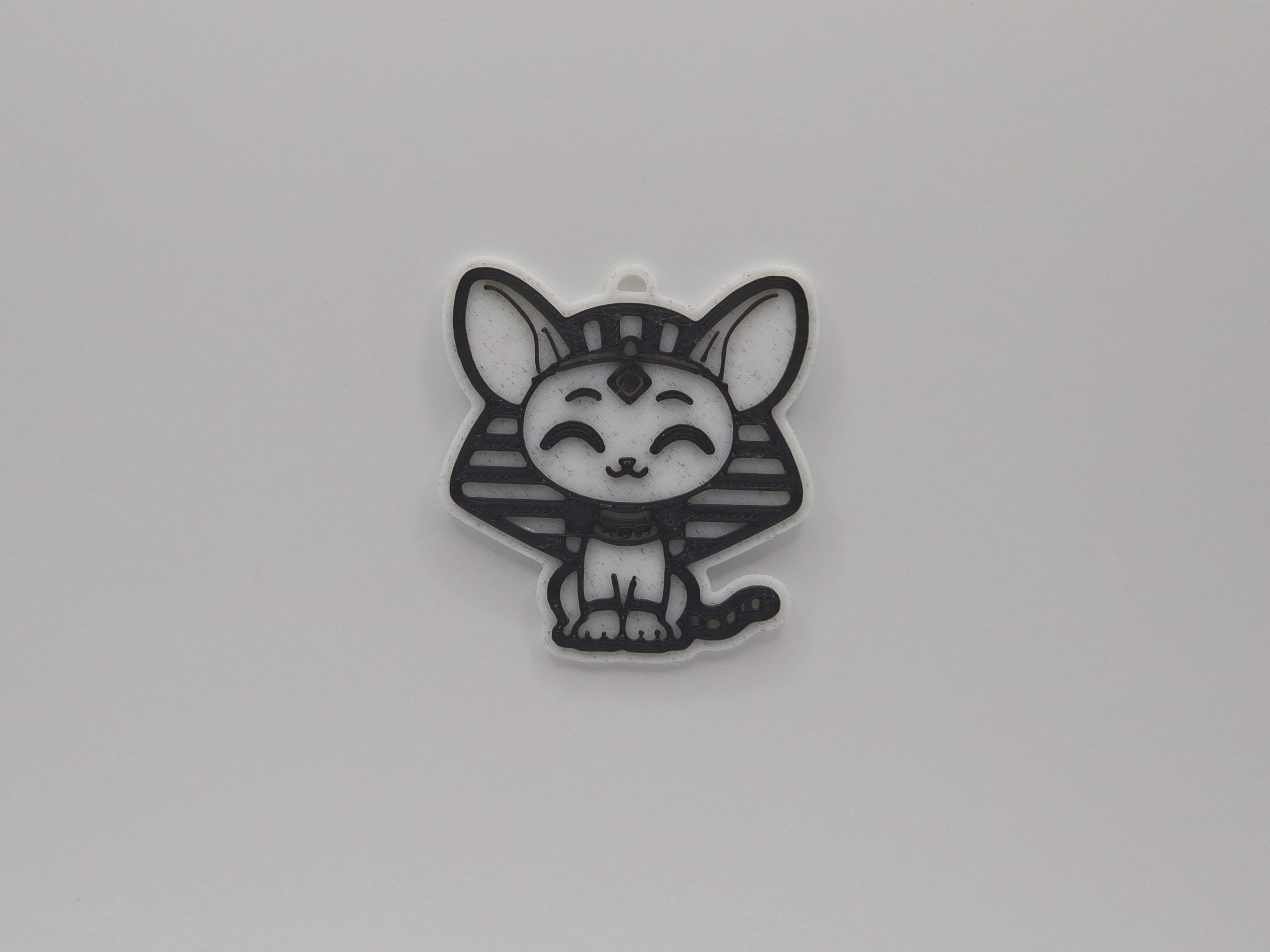Cute Pharaoh Cat Keychain