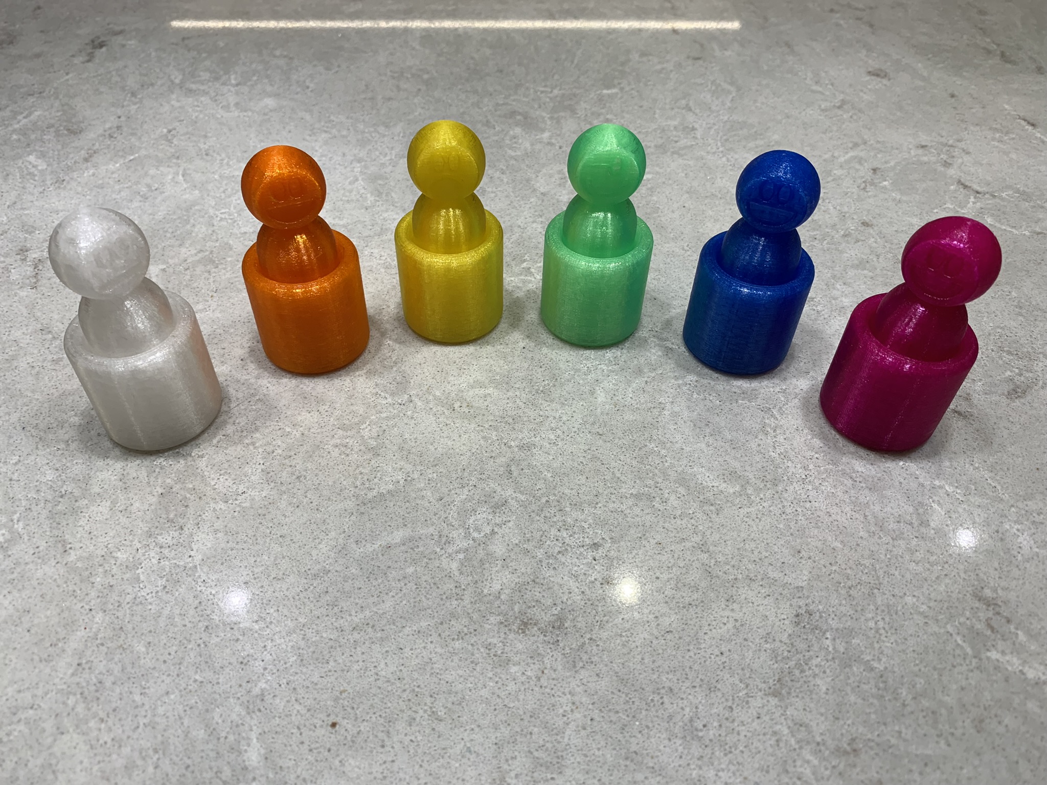 Peg People in Cups (Montessori-style toy)