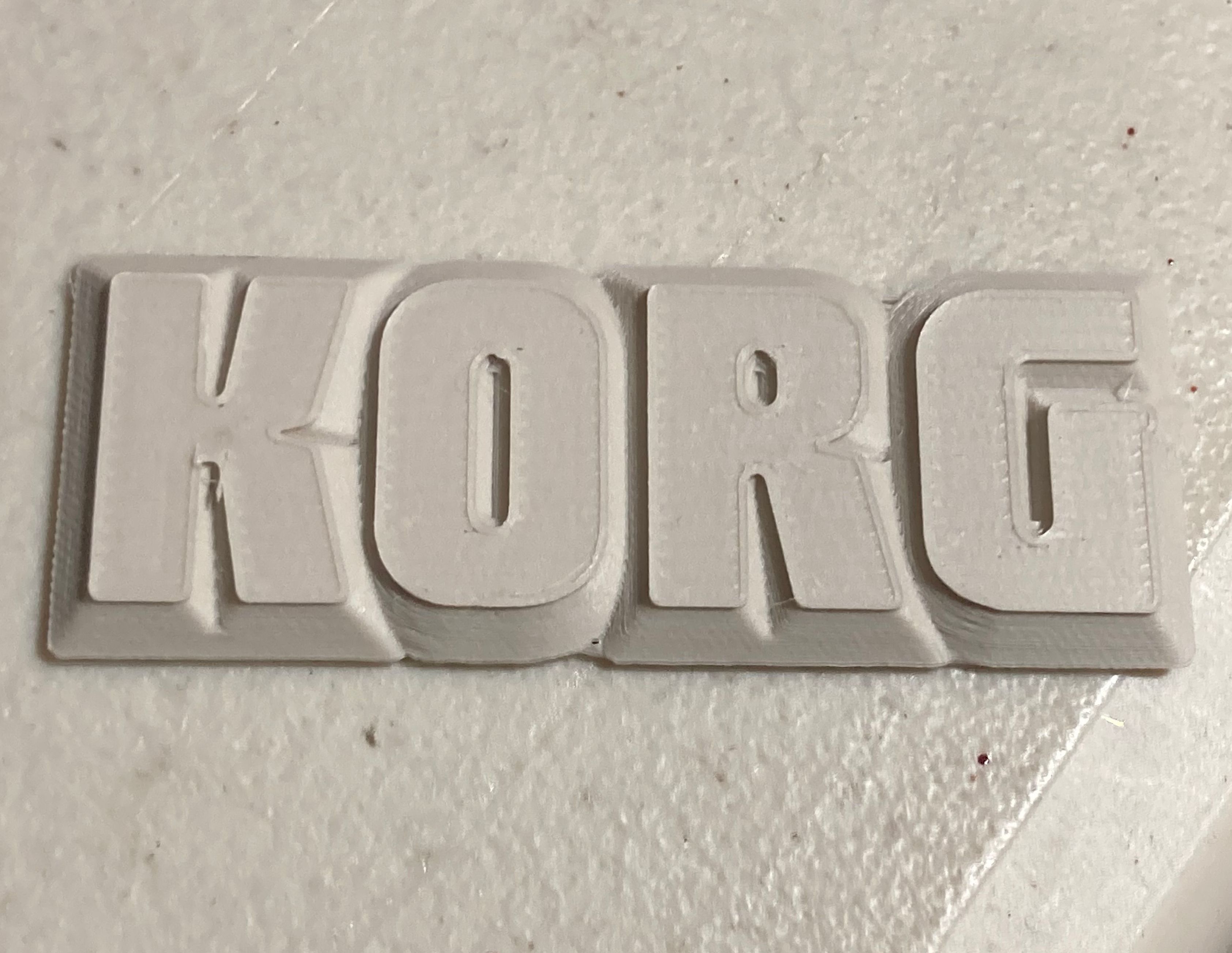 Korg BX-3 CX-3 Organ Logo Badge