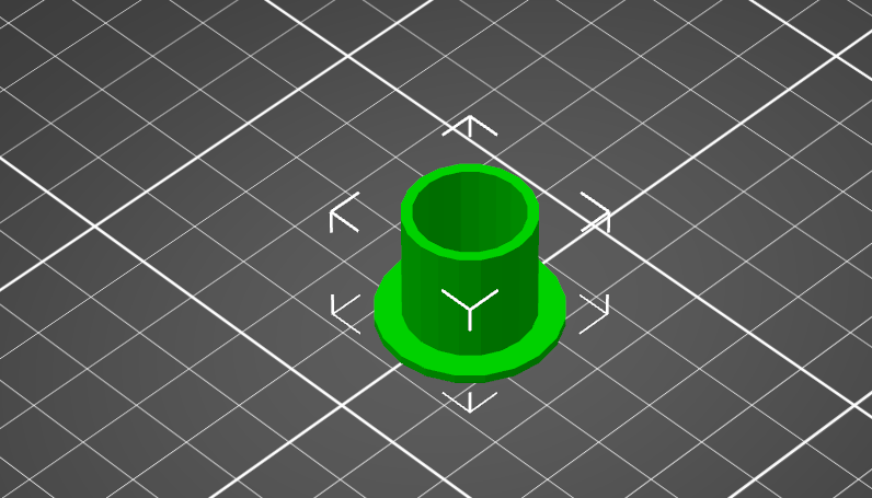 top hat grommet for 16mm pipe
